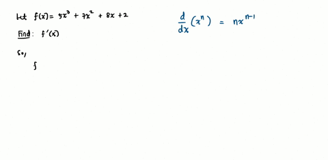 find-the-derivative-with-respect-to-x-of-fx5x37x28x2-fx-98313