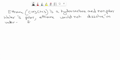 which-is-least-soluble-in-water-ch3f-ch3ch3-ch3oh-ch3nh2-41127