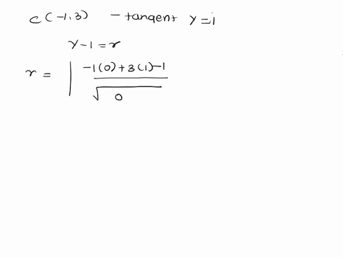 find-the-standard-form-of-the-equation-of-the-circle-with-centre-13-and-tangent-to-the-line-y1-the-standard-form-of-the-equation-of-the-circle-is-simplify-your-answer-50323