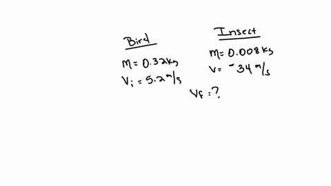 a-320-g-bird-flying-along-at-52-ms-sees-a-80-g-insect-heading-straight-toward-it-with-a-speed-of-34-ms-as-measured-by-an-observer-on-the-ground-not-by-the-bird-the-bird-opens-its-mouth-wide-95216