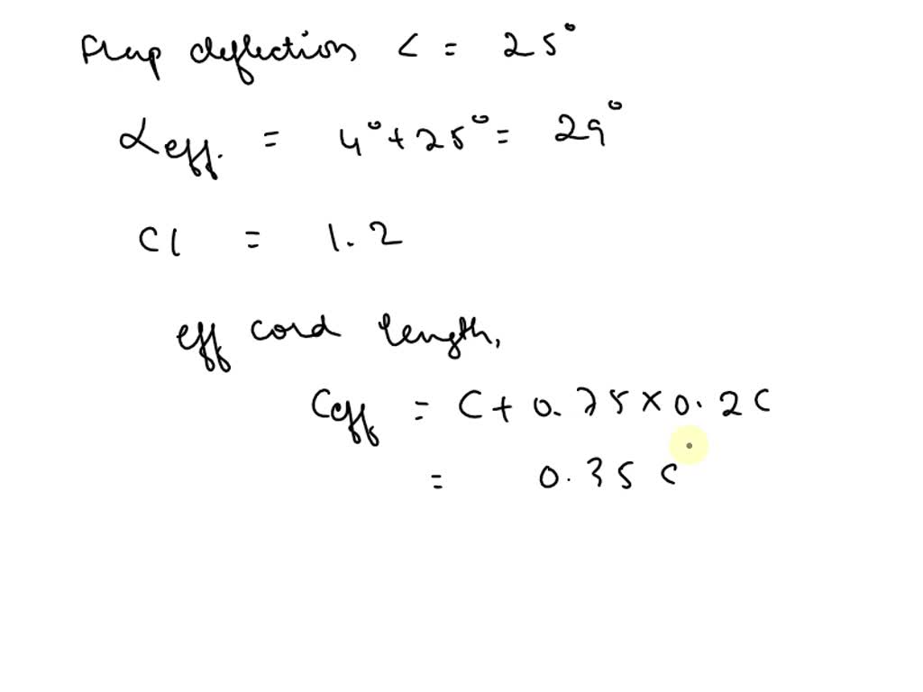 SOLVED: Calculate Cl and Cmc/4 for a NACA 0009 airfoil that has a plain ...