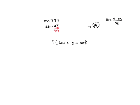 a-particular-fruits-weights-are-normally-distributed-with-a-mean-of-799-grams-and-a-standard-deviation-of-25-grams-if-you-pick-19-fruit-at-random-what-is-the-probability-that-their-mean-weight-will-2