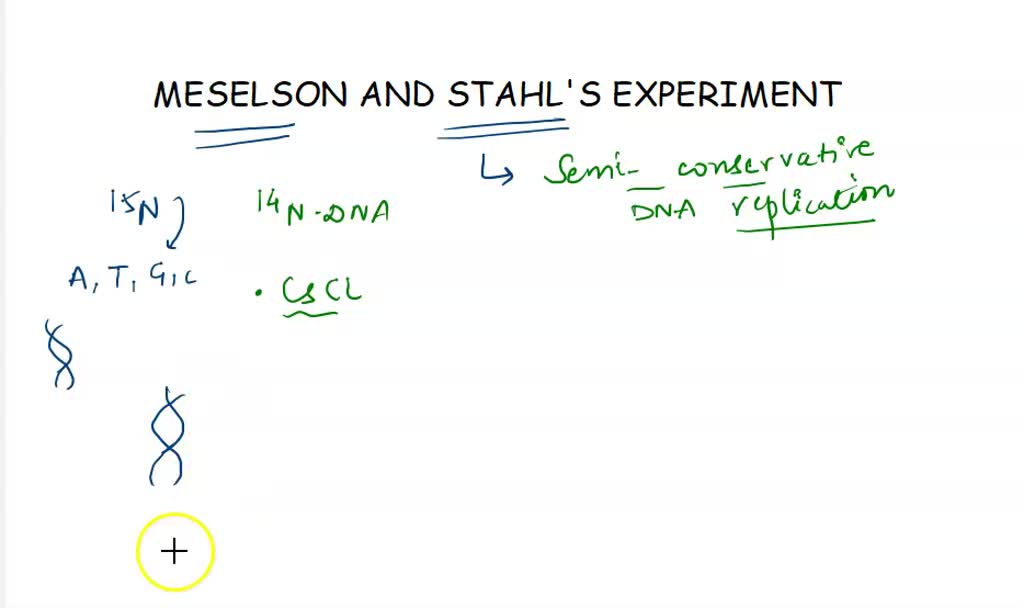 SOLVED Diagram Cesium chloride gradient for the third generation of