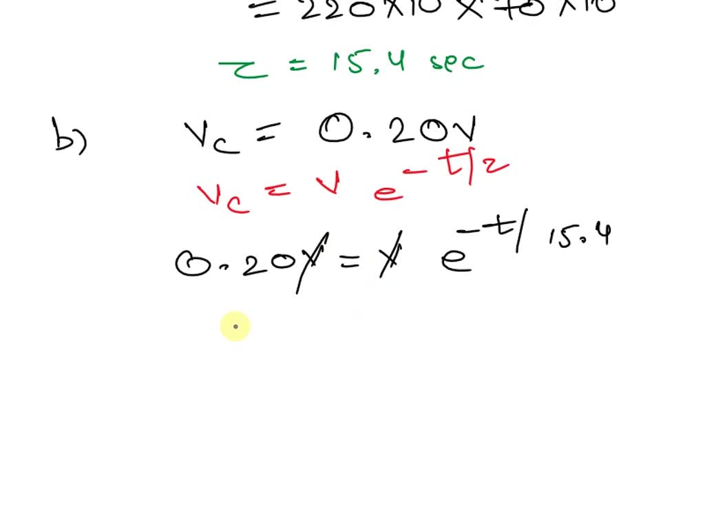 SOLVED The figure below shows how a bleeder resistor (R 220 kÎ©) is