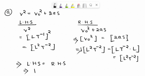 21-using-dimensional-analysis-determine-if-the-following-equations-are-dimen-sionally-correct-or-incorrect-a-v2-3-2as-6-so-vot-gat2-c-so-cos-kt-where-k-is-a-constant-that-has-the-dimension-o-09918