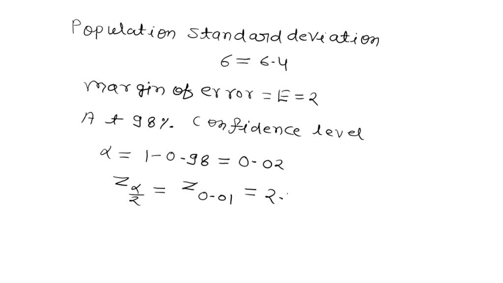 solved-the-population-standard-deviation-for-the-heights-of-dogs-in