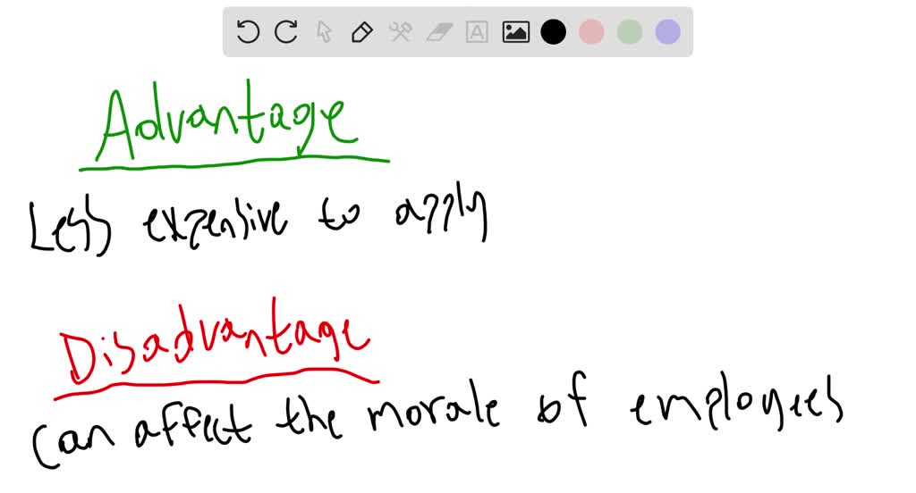 SOLVED Compare the advantages and disadvantages of using spot checks