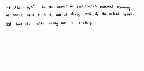 in-the-formula-ata0ekt-at-is-the-amount-of-radioactive-material-remaining-from-an-initial-amount-a0-at-a-given-time-t-and-k-is-a-negative-constant-determined-by-the-nature-of-the-material-a-92486