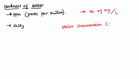 the-hardness-of-water-hardness-count-is-usually-expressed-in-parts-per-million-by-mass-of-caco3-which-is-equivalent-to-milligrams-of-caco3-per-liter-of-water-what-is-the-molar-concentration-51741