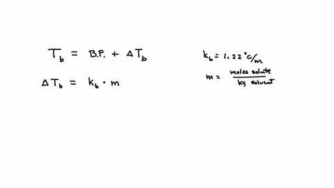 ethanol-has-a-kb-of-122-ocm-and-usually-boils-at-784-oc-what-is-the-boiling-point-of-a-solution-containing-850-g-of-sugar-mw-34234-gmol-in-5000-g-ethanol-20478