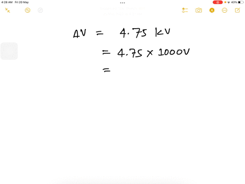 a-potential-difference-of-475-mathrmkv-is-established-between-parallel-plates-in-air-if-the-air-beco-30867