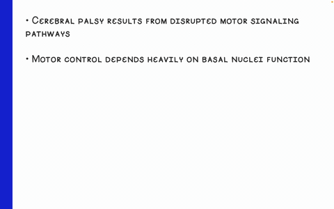 cerebral-palsy-which-disrupts-motor-message-from-brain-to-muscle-is-usually-due-to-damage-of-athe-cerebellum-bbasal-nuclei-of-gray-matter-cbasal-nuclei-of-whiter-matter-dthe-corpus-callosum-44974