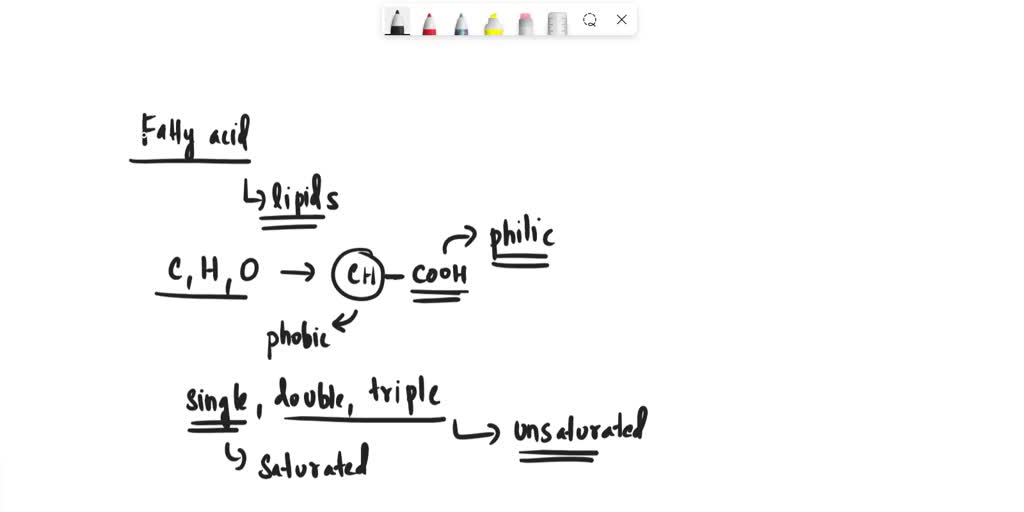 SOLVED QUESTION 23 Saturated fatty acids . are usually liquid room temperature the principal