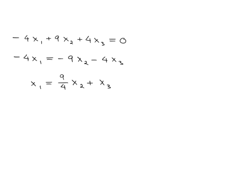 point-find-a-basis-for-the-subspace-of-r3-x1-consisting-of-all-vectors-x2-such-that-x3-_4x1-9x2-4x3-0-hint-notice-that-this-single-equation-counts-as-system-of-linear-equations-find-and-desc-63284