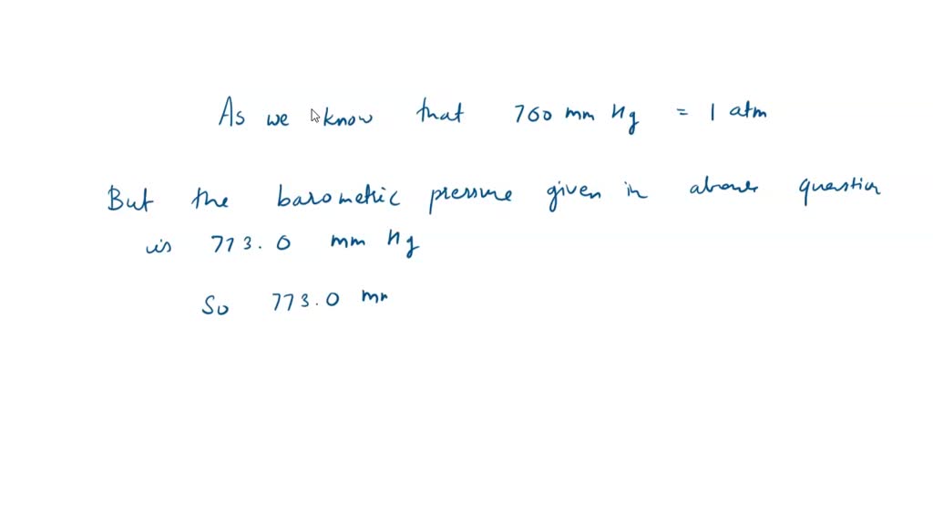 SOLVED Phase 0 Collecting Hydrogen Gas over Water Complete the