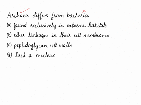 question-37-how-do-archaea-differ-from-bacteria-archaea-are-found-exclusively-in-extreme-habitats-archaea-have-ether-linkages-in-their-cell-membranes-archaea-have-peptidoglycan-cell-walls-ar-42245