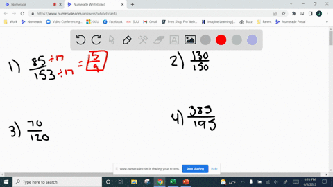 reduce-fractions-show-work-1-85153-2-130150-3-70120-4-385195-81653