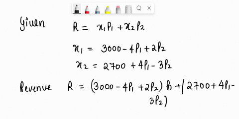 42-polnts-larcaapcalc2-135040-find-p1-and-p2-the-prices-per-unit-in-dollars-50-as-to-maximize-the-total-revenue-r-xip1-xppz-where-x1-and-x2-are-the-numbers-of-units-sold-retail-outlet-that-s-17284