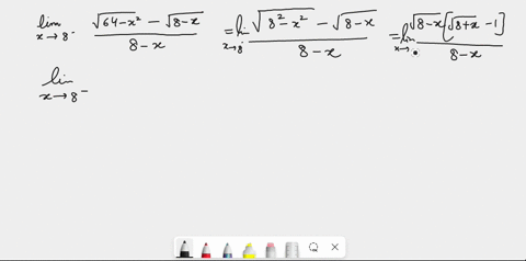point-to-find-the-one-sided-limit-v64-x2-v8-x-lim-x-8-8-x-we-should-multiply-numerator-and-denominator-by-the-expression-after-simplifying-and-cancelling-out-a-common-factor-from-numerator-a-36251