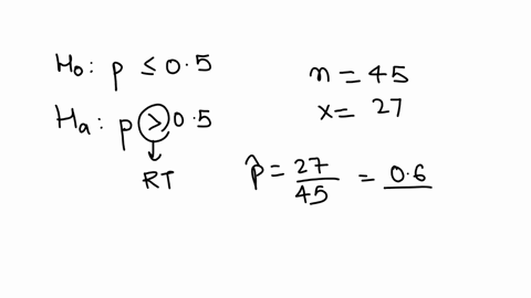 consider-a-sample-of-45-football-games-where-27-of-them-were-won-by-the-home-team-use-a-005-significance-level-to-test-the-claim-that-the-probability-that-the-home-team-wins-is-greater-than-70002
