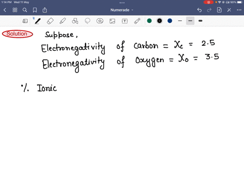 estimate-the-percent-ionic-character-of-the-co-bond-the-electronegativity-of-c-is-25-and-o-is-35-61923