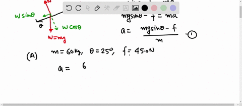 consider-the-skier-on-slope-shown-in-example-45-her-mass-including-equipment-is-600-kg-a-what-is-her-acceleration-if-friction-is-negligible-b-what-her-acceleration-if-friction-is-known-to-be-32925