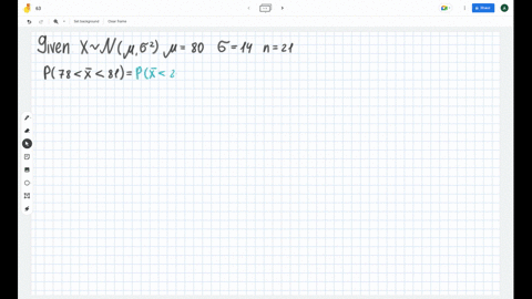 a-normally-distributed-population-has-a-mean-of-80-and-a-standard-deviation-of-14-determine-the-probability-that-a-random-sample-of-size-21-has-an-average-between-78-and-81-48917