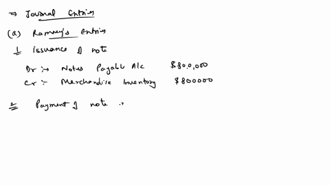 ramsey-company-issues-an-800000-45-day-note-to-buckner-company-for-merchandise-inventory-buckner-discounts-the-note-at-7-a-journalize-ramseys-entries-to-record-1-the-issuance-of-the-note-2-t-08006