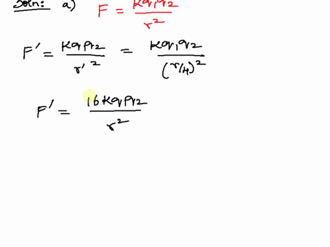 a-two-charged-particles-exert-an-electric-force-of-10-n-on-each-other-what-will-the-magnitude-of-the-force-be-if-the-distance-between-the-particles-is-reduced-to-one-fourth-of-the-original-s-25863