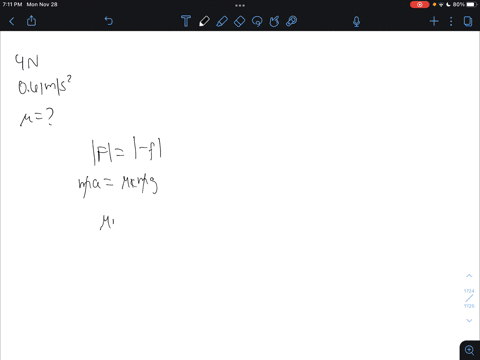 the-speed-of-a-40-n-hockey-puck-sliding-across-a-level-ice-surface-decreases-at-the-rate-of-061-ms2-the-coefficient-of-kinetic-friction-between-the-puck-and-ice-is-hint-find-the-pucks-mass-f-55957