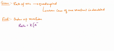 the-rate-of-a-reaction-is-quadrupled-when-the-concentration-of-one-reactant-is-doubled-what-is-the-2-29243