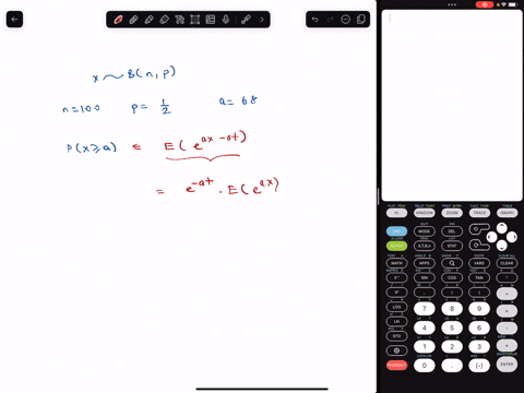 let-x-denote-the-number-of-heads-when-flipping-a-fair-coin-n-times-ie-x-binn-p-with-p-12find-a-chernoff-bound-for-prx-a-find-the-sharpest-ie-smallest-chernoff-boundevaluate-your-answer-for-n-06703