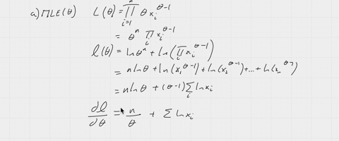8-15-marks-let-leftx_1-x_2-cdots-x_nright-be-iid-samples-from-a-random-variable-x-with-the-following-probability-density-function-f_xxtheta-xtheta-1-0-leq-x-leq-1-where-0thetainfty-is-unknown-a-find-t