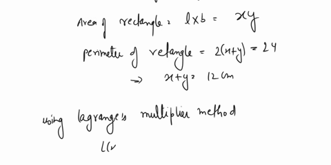 Dimension X Math Tutorial Exercise Find the dimensions of a rectangle with perimeter 72 ...
