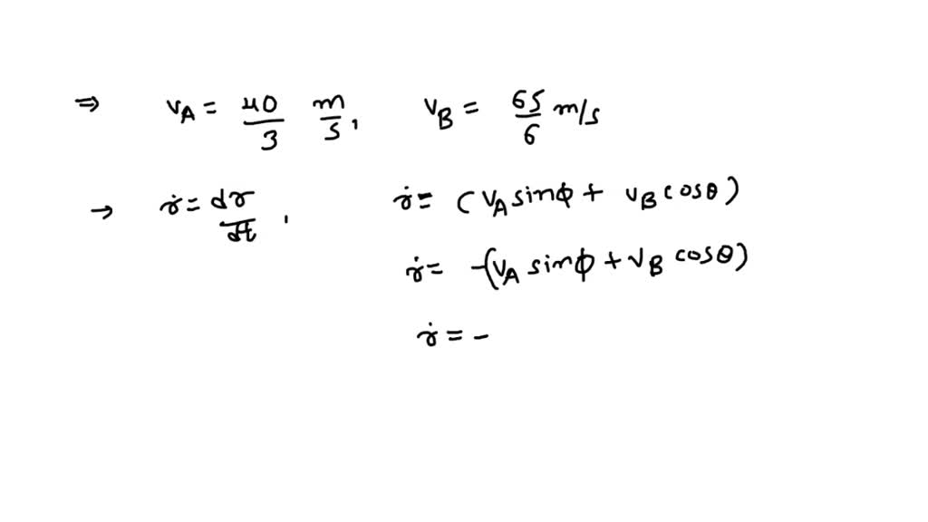 SOLVED: At the instant illustrated, car B has speed of 39 km/h and car ...