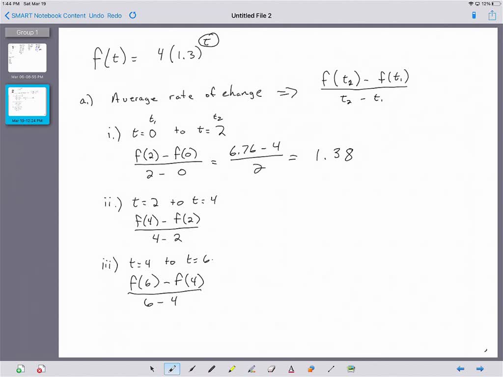 SOLVED The function f(t)=6(1.5)^t determines the height of a sunflower