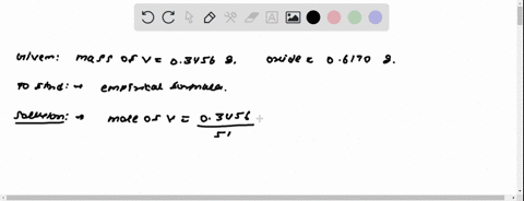 a-03456g-sample-of-vanadium-was-heated-in-air-to-produce-06170g-of-the-oxide-what-is-the-empirical-formula-94178