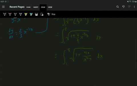 find-the-exact-arc-length-of-the-curve-over-the-interval-y-x23-from-x-1-to-x-8-34614