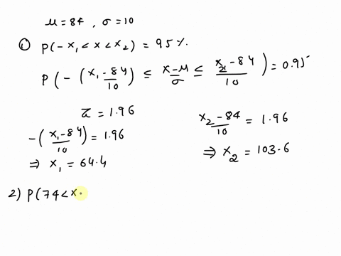 a-set-of-exam-scores-is-normally-distributed-with-mean-84-and-standard-deviation-10-95-of-the-data-values-lie-between-of-the-exam-scores-are-between-74-and-84-of-the-exam-scores-are-between-70378