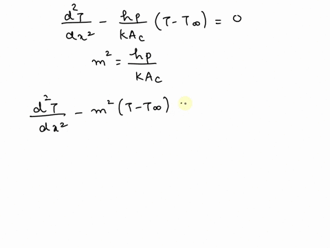 problem-3-ordinary-differential-equations-a-straight-fin-of-uniform-rectangular-cross-section-05-mm-x-100-mm-with-length-l-of-5-cm-is-attached-to-base-surface-of-temperature-1108c-tb-the-sur-51811