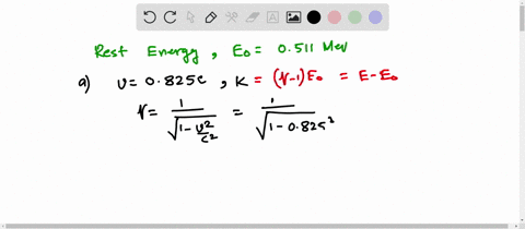 the-rest-mass-of-the-electron-is-0511-mevc2-in-other-words-m0c2-0511-mev-for-the-electron-what-is-the-kinetic-energy-of-an-electron-when-its-speed-is-v-0825cat-what-speed-is-the-kinetic-ener-17484