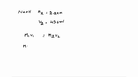 calculate-the-molarity-of-an-acetic-acid-solution-hc2h3o2aq-if-a-500-ml-sample-requires-456-ml-of-229-m-naoh-in-a-titration-30243