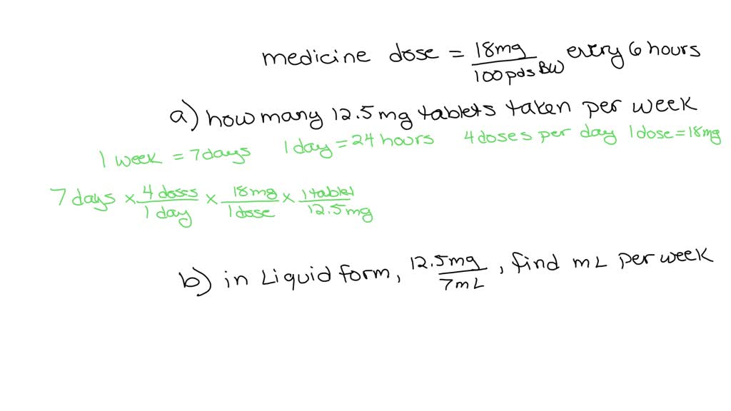 A Certain Antihistamine Is Often Prescribed For Allergies. A Typical 