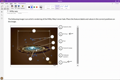 the-following-image-is-an-artists-rendering-of-the-milky-ways-inner-halo-place-the-feature-labels-and-values-in-the-correct-positions-on-the-image-galactic-disk-83kpc-sun-galactic-bulge-glob-73513