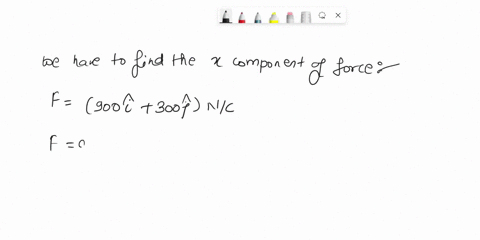 the-electric-field-at-a-point-in-space-is-e-900-i-300-jnc-awhat-is-the-x-component-of-the-electric-force-on-a-proton-at-this-point-express-your-answer-with-the-appropriate-units-bwhat-is-the-22973