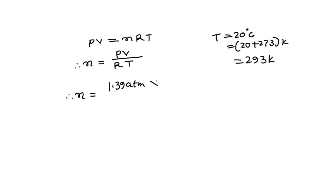 SOLVED: A 50.0L steel tank at 20.0 Celsius contains acetylene (C2H2) at ...