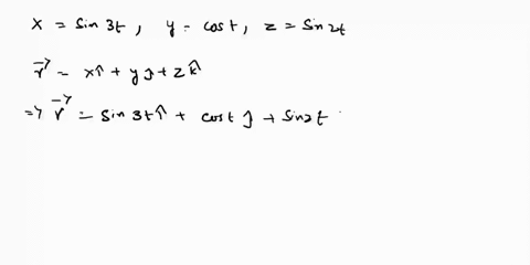 15-the-x-y-and-z-coordinates-in-meters-of-a-particle-p-as-a-function-of-time-in-seconds-are-x-sin-3t-y-cos-t-and-z-sin-2t-at-t-3s-determine-a-the-velocity-v-in-cartesian-coordinates-b-the-sp-63789