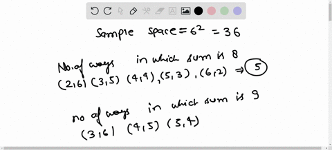 a-single-die-is-thrown-twice-what-is-the-probability-that-the-sum-is-neither-8-nor-9-a-19-b-536-c-14-d-34
