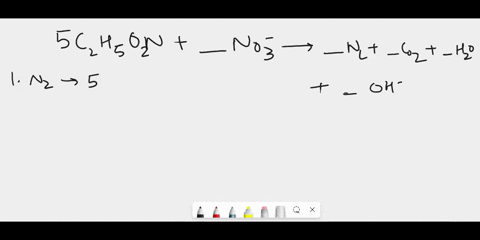 5-c2h5o2n-___no3-___n2-___co2-___h2o-____oh-balance-the-equation-94372