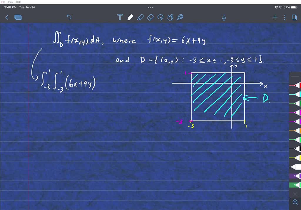 solved-suppose-that-f-c-y-e-and-the-region-d-is-given-by-1-y-3